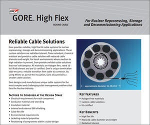 High Flex Cable Assemblies For Nuclear Industry
